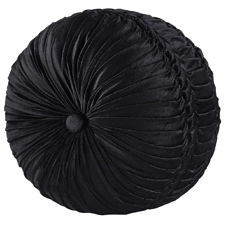 Silk Pillows for Smooth Skin and HairBradshaw Tufted Round Decorative Throw Pillow