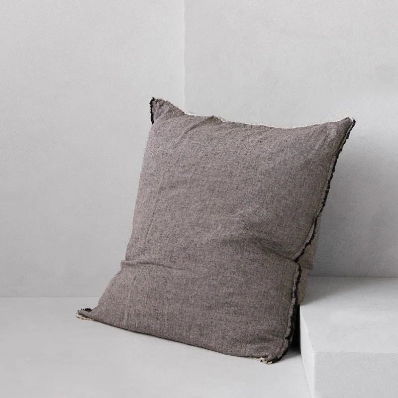 Plush Pillows for a Cozy BedFlocca Linen Pillow - Nox