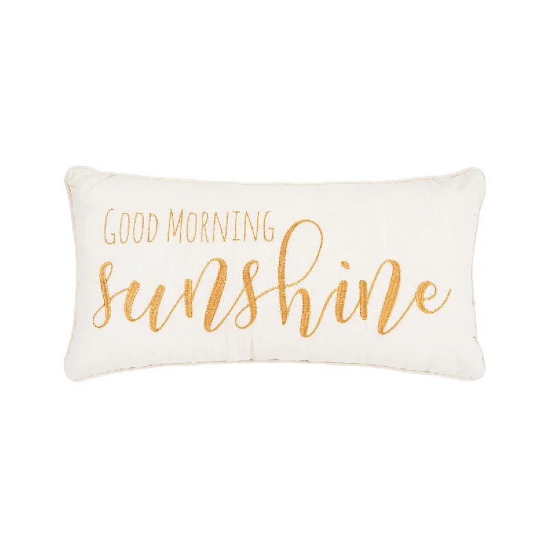 Travel Pillows for Long JourneysGood Morning Sunshine Pillow