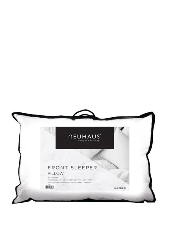 Kids Pillows with Fun DesignsNeuhaus Front Sleeper Pillow, White