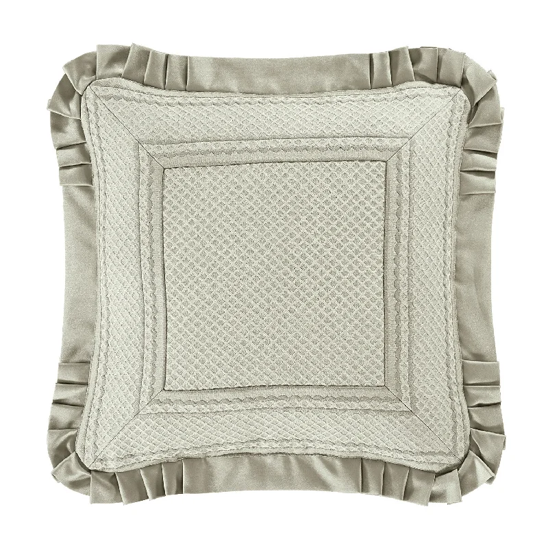 Down Alternative Pillows for Ethical ChoicesLeonardo 20" Square Embellished Decorative Throw Pillow