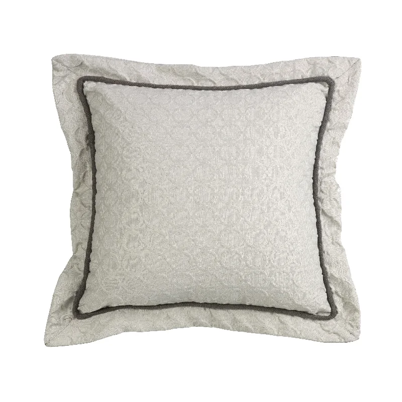 Cotton Pillows for Natural ComfortPiedmont Chain Link Throw Pillow, 18x18