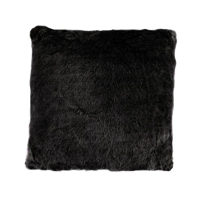 Velvet Pillows for a Touch of EleganceArctic Bear Pillow, Black