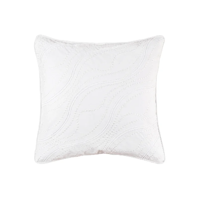 Plush Pillows for a Cozy BedWave Square Pillow