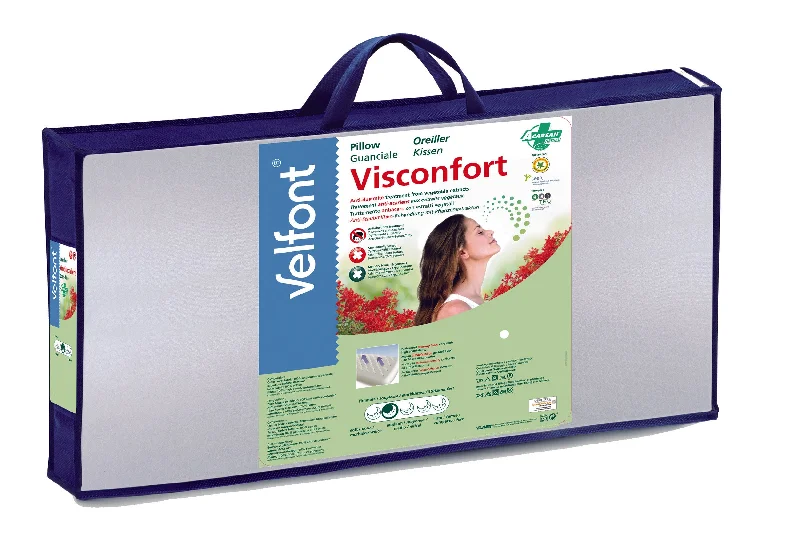 Travel Pillows for Long JourneysVelfont "Visconfort" Standard Memory Foam Pillow