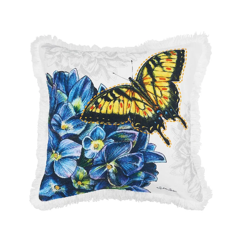 Adjustable Pillows for Customized ComfortBotanical Butterfly Floral Pillow