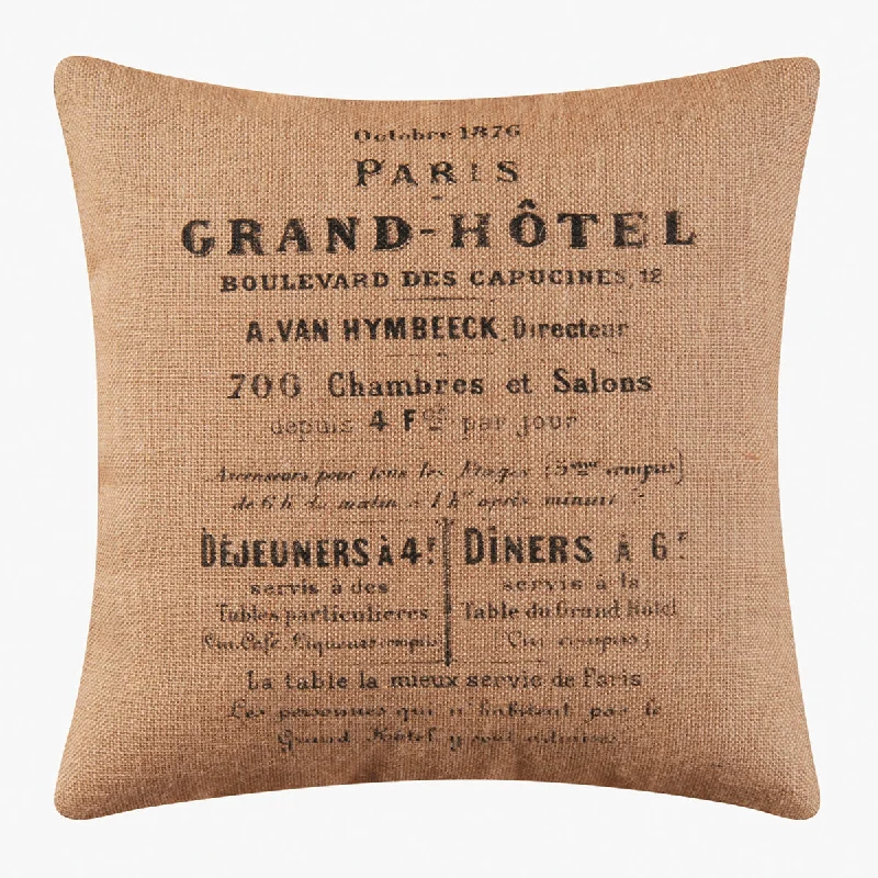 Round Pillows for Boho-Style InteriorsGrand Hotel Pillow