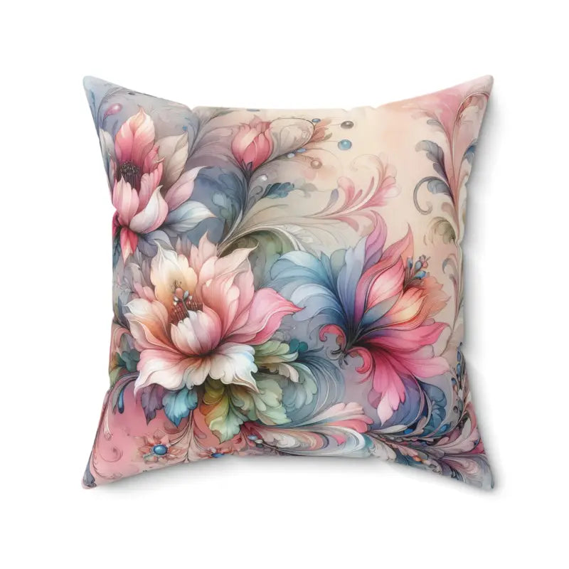 Hypoallergenic Pillows for Allergy SufferersElevate Style with Luxe Watercolor Floral Throw Pillow