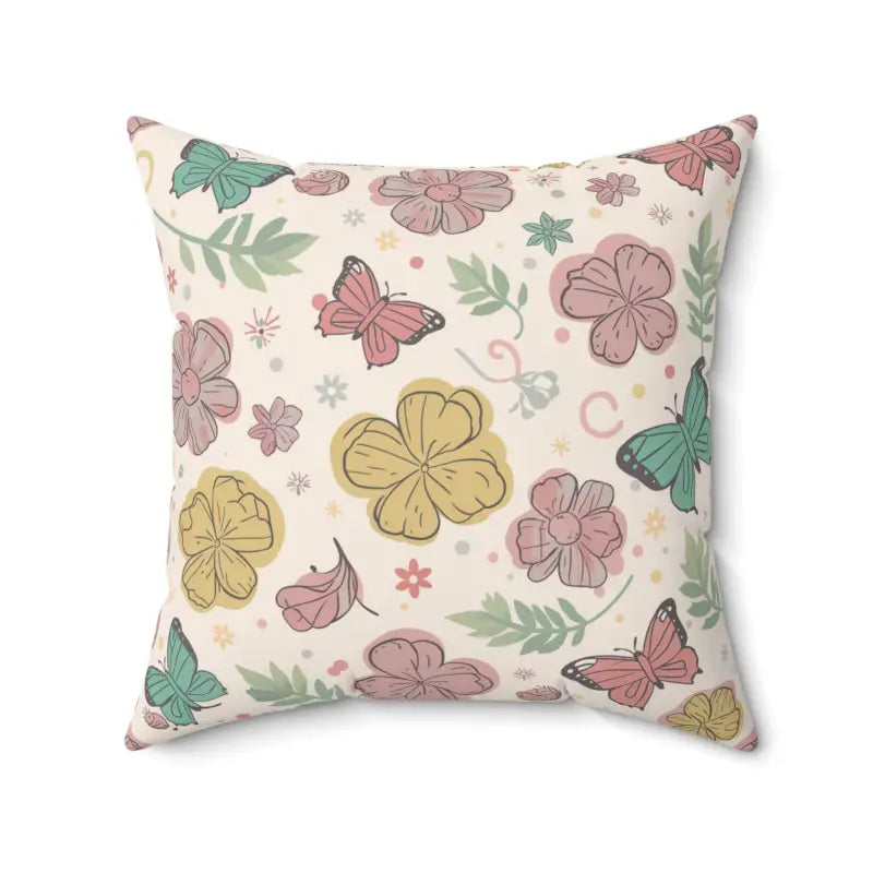 Cooling Pillows for Hot SleepersChic Comfort: Stylish Flowers & Butterflies Throw Pillow