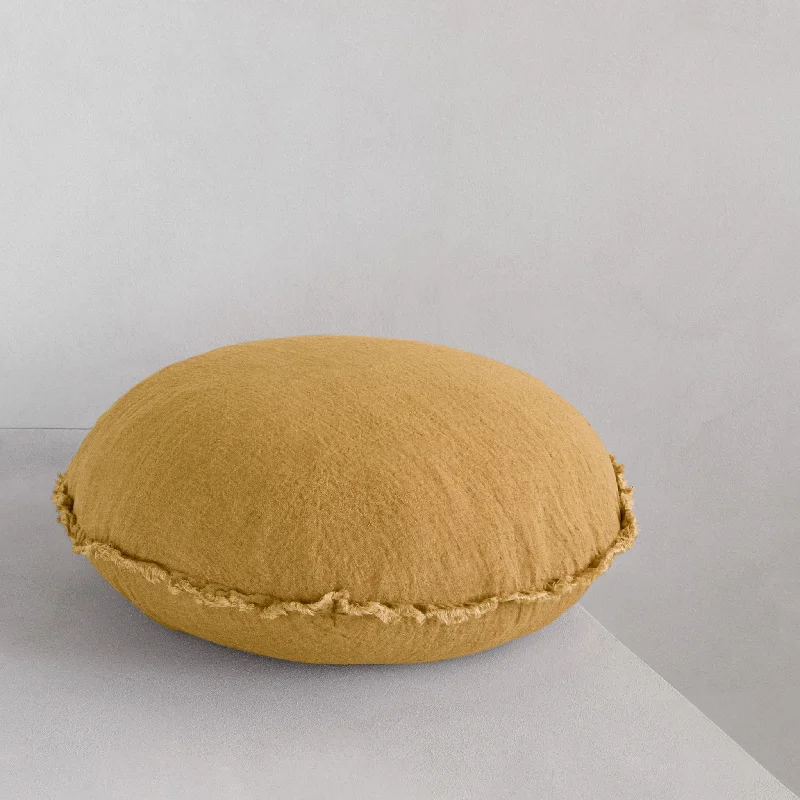 Back Support Pillows for Office ChairsFlocca Macaron Linen Pillow - Maiz