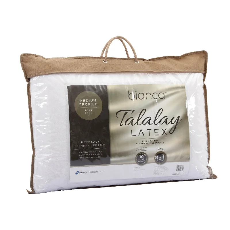 Decorative Pillows for Living Room MakeoverSleep Easy Medium Profile Soft Feel Talalay Latex Pillow