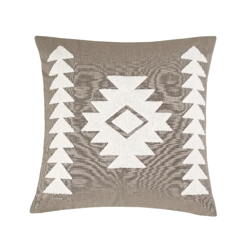 Adjustable Pillows for Customized ComfortTrent Aztec Applique Pillow