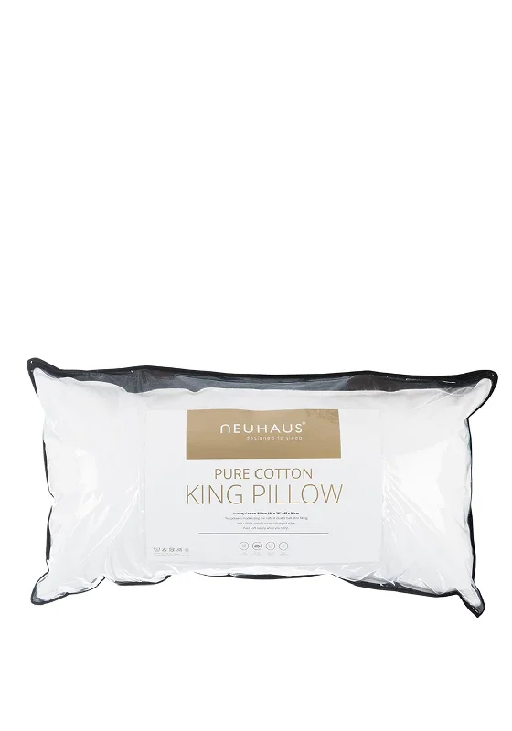 Feather Pillows for a Luxurious SleepPownall & Hampson Pure Cotton King Pillow