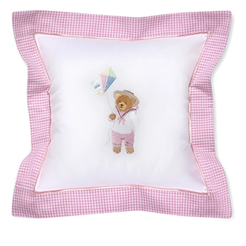 Feather Pillows for a Luxurious SleepBaby Pillow Cover in Kite Teddy Pink