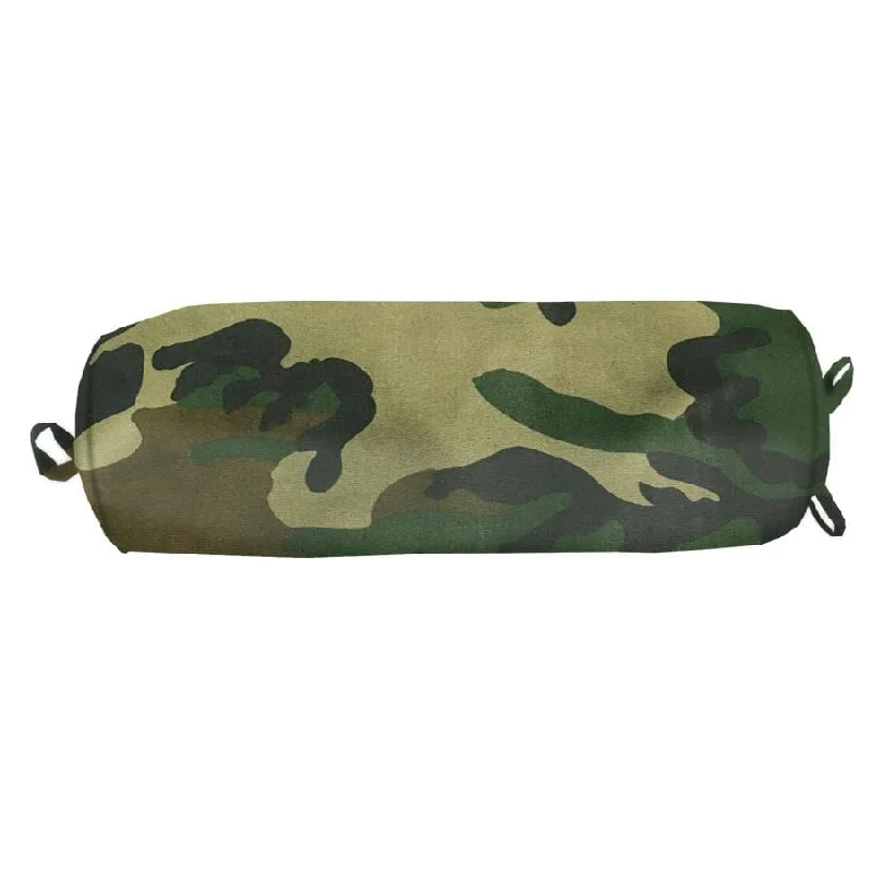 Kids Pillows with Fun DesignsWoodland Camo Neckroll Pillow