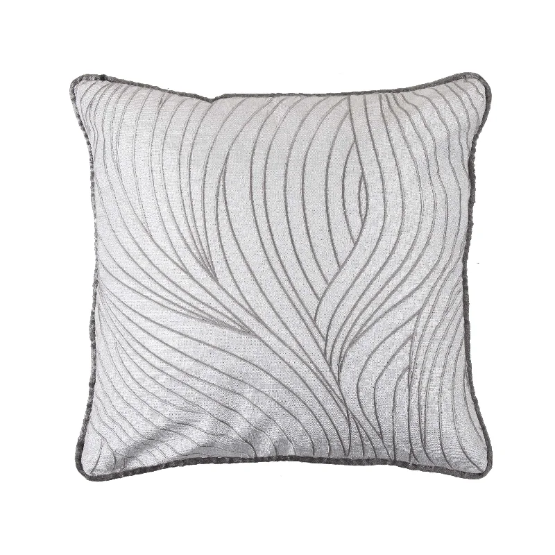 Decorative Pillows for Living Room MakeoverCeleste Wave Reversible Soft Velvet Throw Pillow