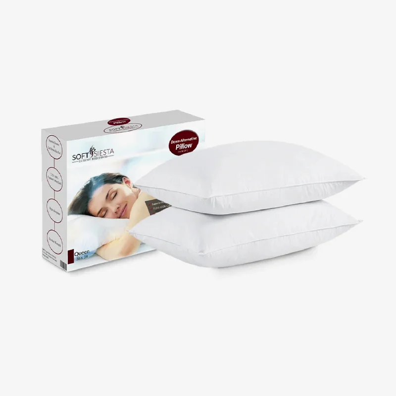 Firm Pillows for Side SleepersSoft Siesta Pillow | Hypoallergenic Pillow