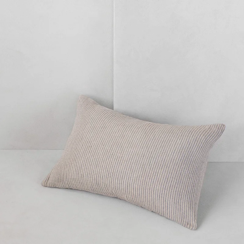 Travel Pillows for Long JourneysBasix Stripe Linen Pillow - Roy/Sable