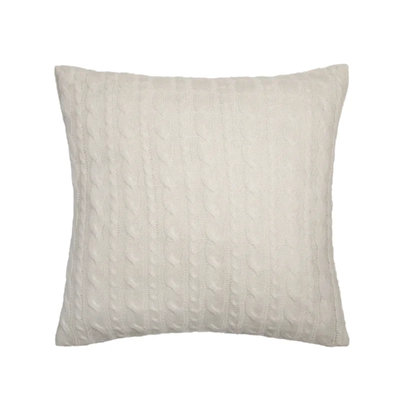 Cooling Pillows for Hot SleepersCable-Knit Pillow