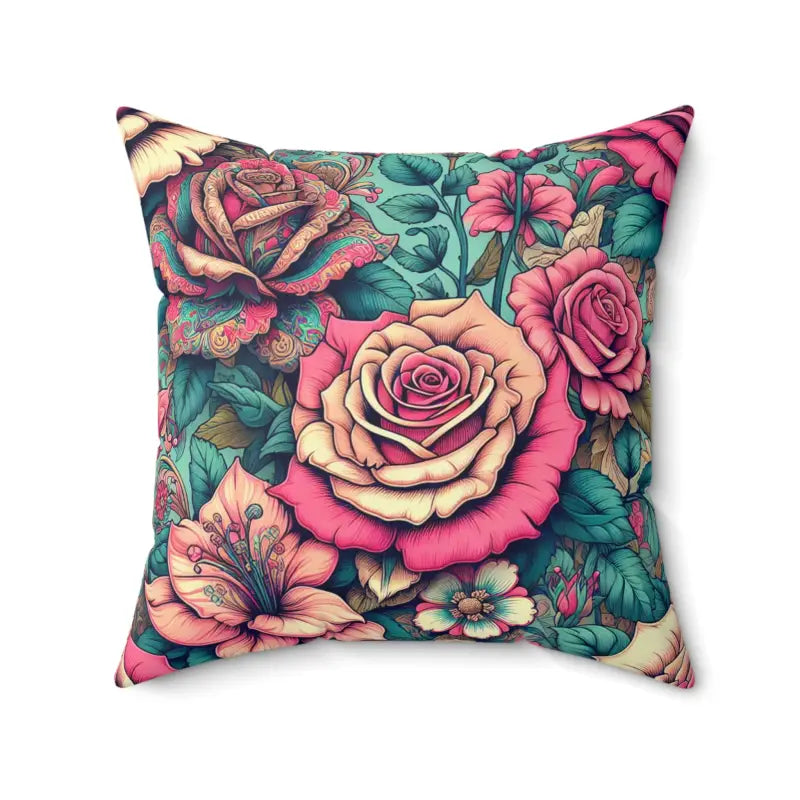 Orthopedic Pillows for Back Pain ReliefElevate your Space with Pink Roses Spun Polyester Pillows