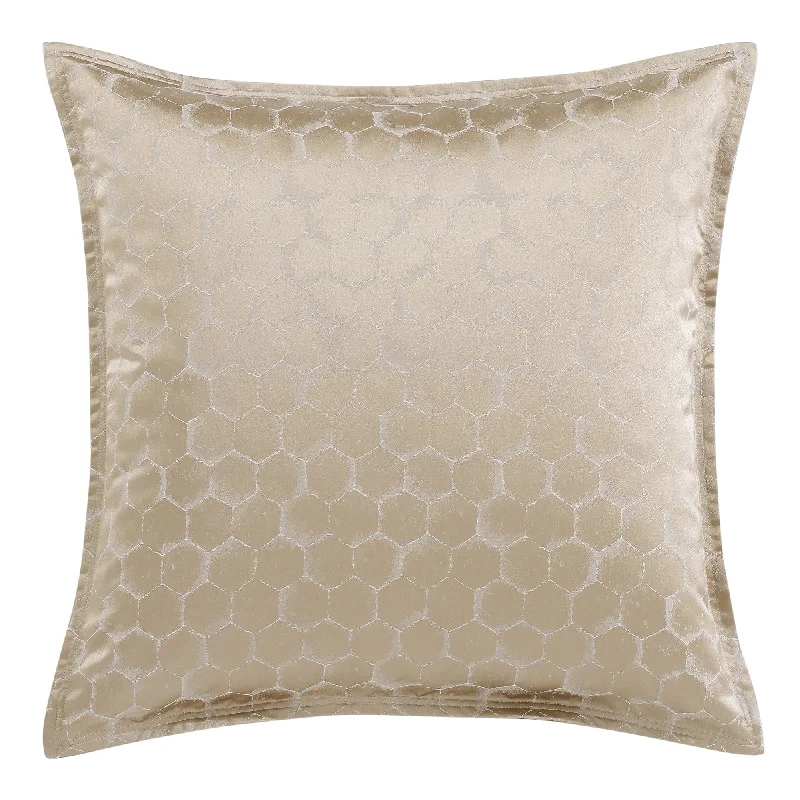 Soft and Fluffy Pillows for Bedroom ComfortHoneycomb Jacquard Euro Sham