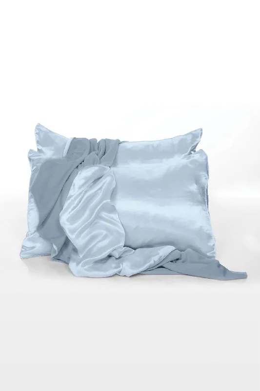 Hypoallergenic Pillows for Allergy SufferersSatin Pillow Cases In Morning Blue