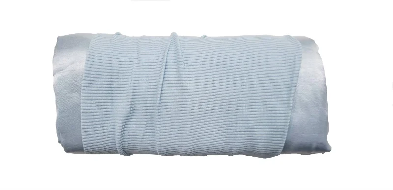 Plush Pillows for a Cozy BedSatin Pillow Cases In Pale Blue