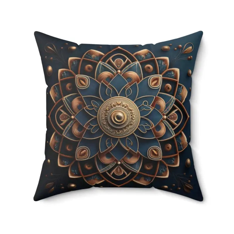 Down Alternative Pillows for Ethical ChoicesTransform your Space with Golden Geometrical Mandal Pillows