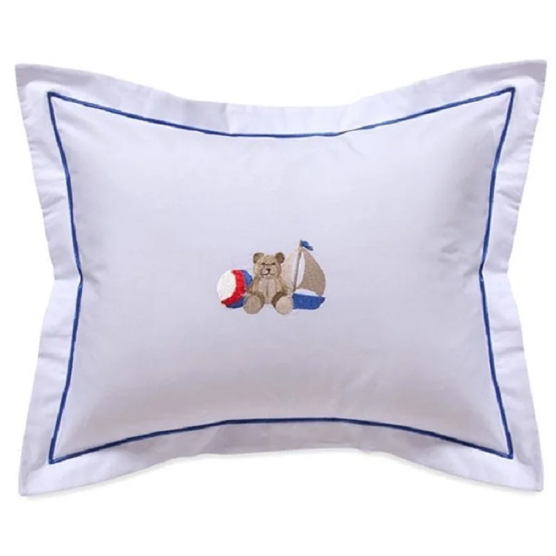 Hypoallergenic Pillows for Allergy SufferersBaby Boudoir Pillow Cover in Sailor Teddy