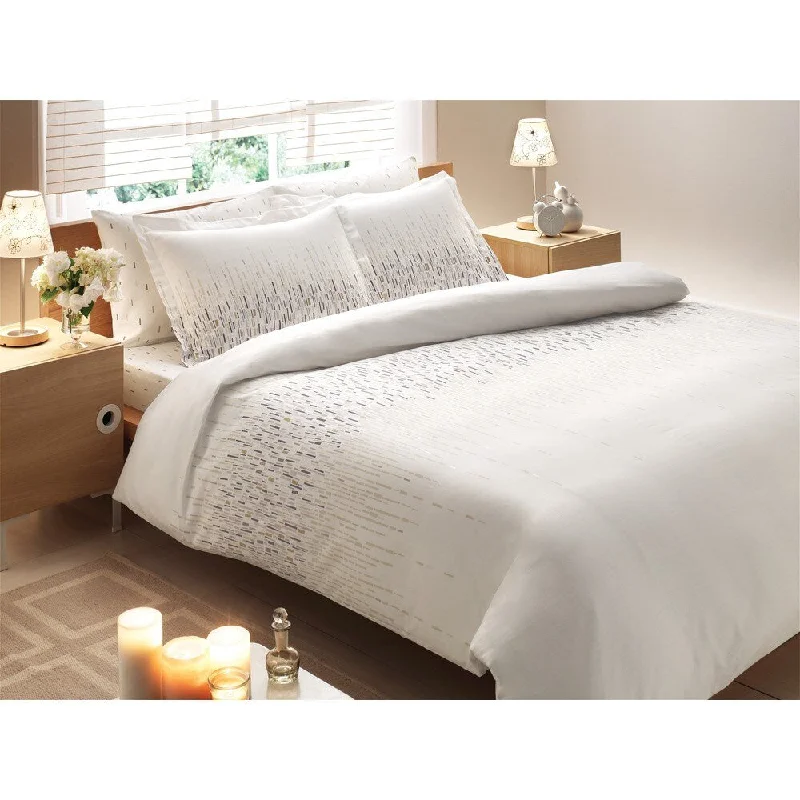 Full - size comforters suitable for full - sized beds in guest rooms or small bedroomsBrielle Rayon from Bamboo Twill Cascade 3-piece Down Alternative Comforter Set