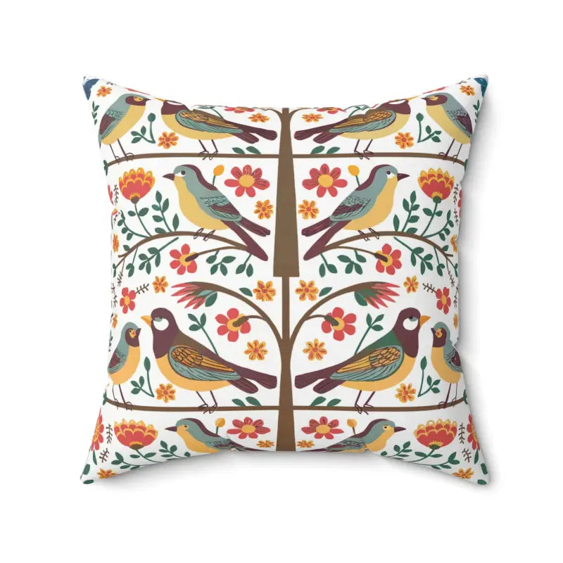 Firm Pillows for Side SleepersCozy Up your Space: Birds on a Tree Polyester Throw Pillow