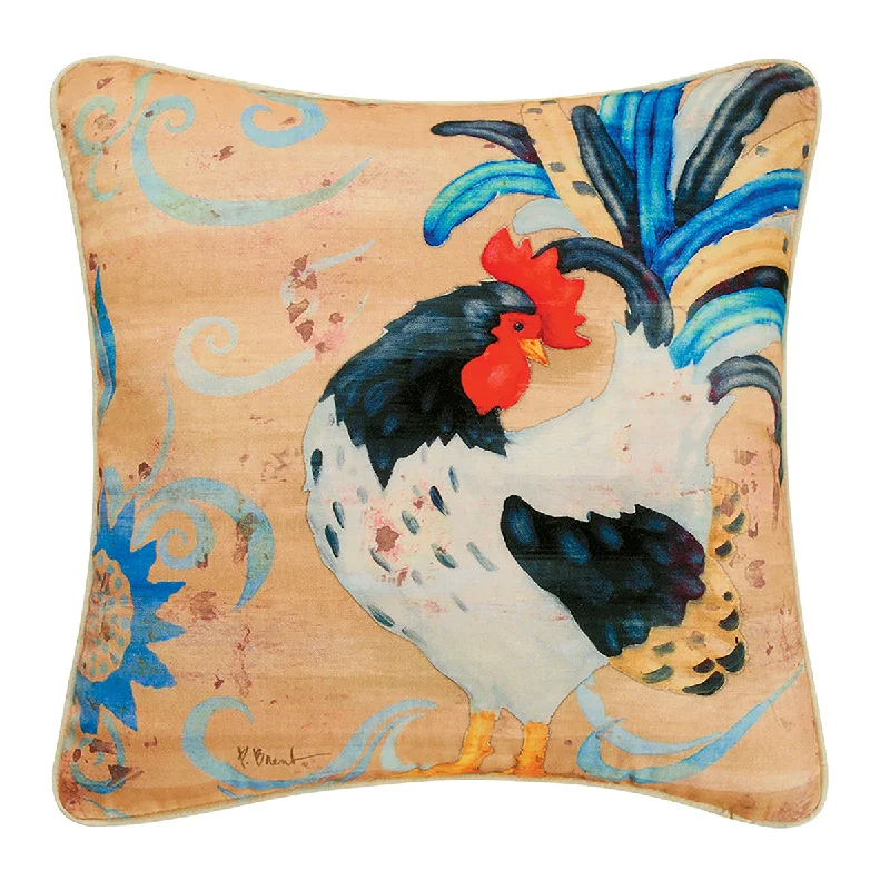 Adjustable Pillows for Customized ComfortWhite Rooster Pillow