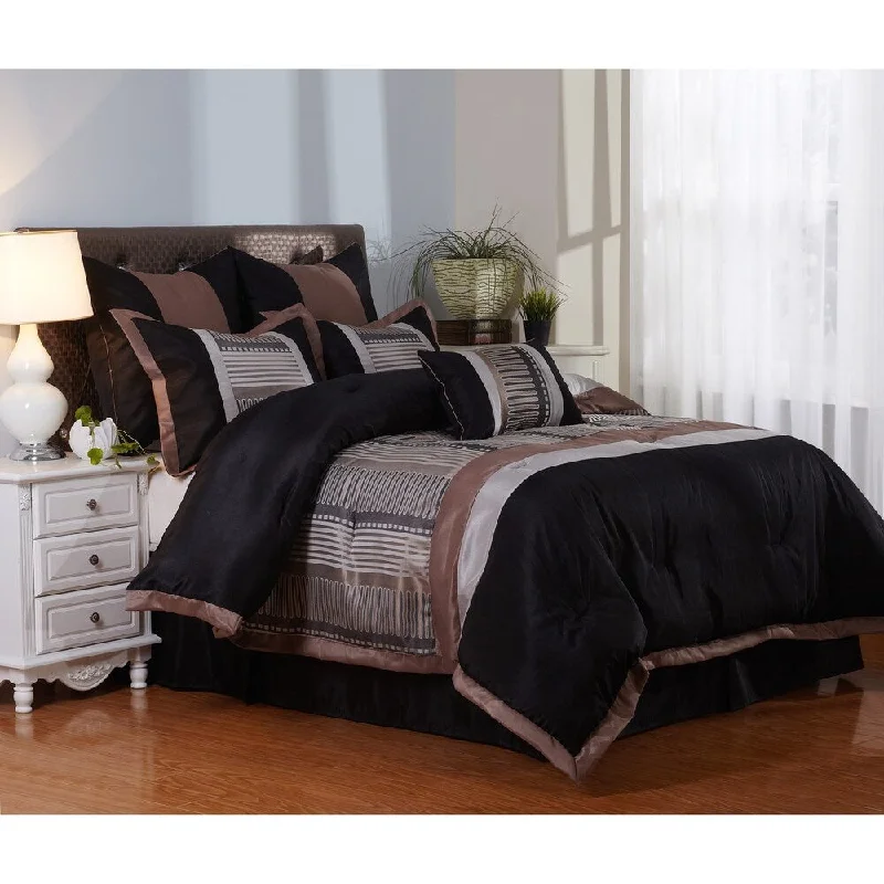 Goose down comforters known for their superior quality and insulationNanshing Vance 7-piece Comforter Set