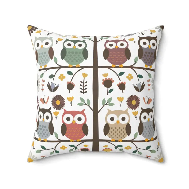 Bolster Pillows for Sofa DecorationEnchant your Space with Hoot-tastic Sustainable Owl Pillows