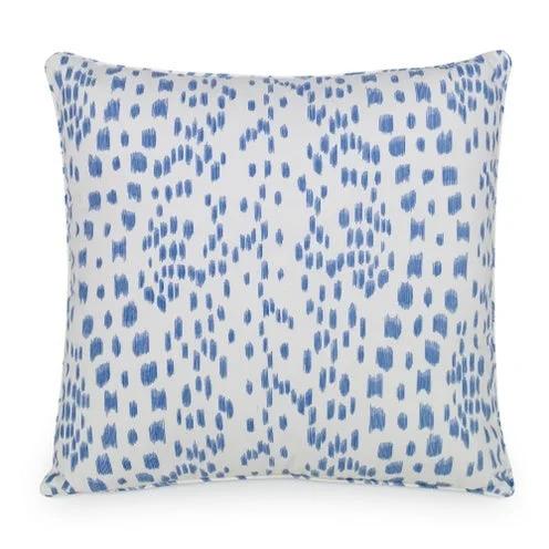 Kids Pillows with Fun DesignsLes Touches Cadet Blue Brunschwig & Fil Pillow