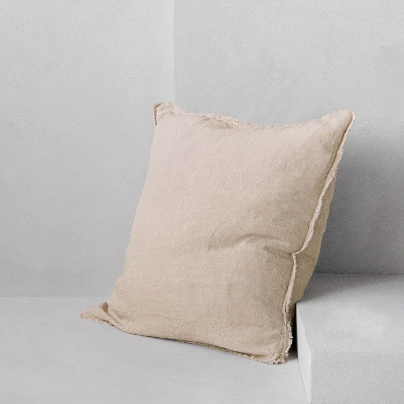 Kids Pillows with Fun DesignsFlocca Linen Pillow - Sable