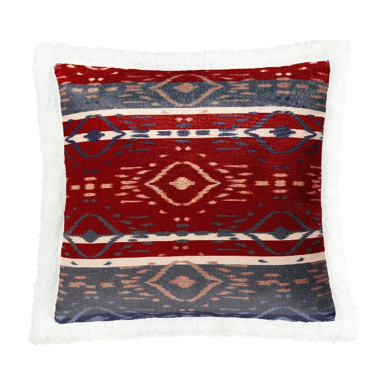 Pregnancy Pillows for Expectant MothersHome on the Range Aztec Campfire Sherpa Pillow