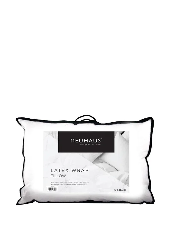 Memory Foam Pillows for Neck SupportNeuhaus Latex Wrap Pillow