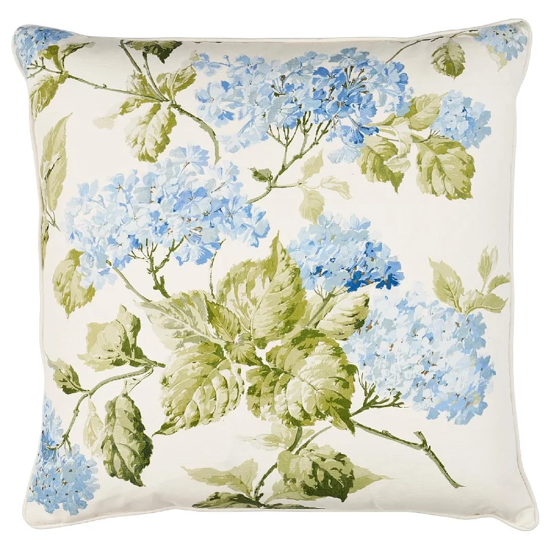 Silk Pillows for Smooth Skin and HairSchumacher Summer Hydrangea Pillow