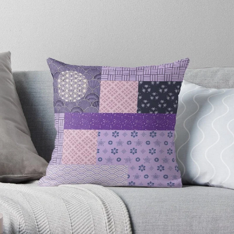 Feather Pillows for a Luxurious SleepPurple & Pink Square Pillow