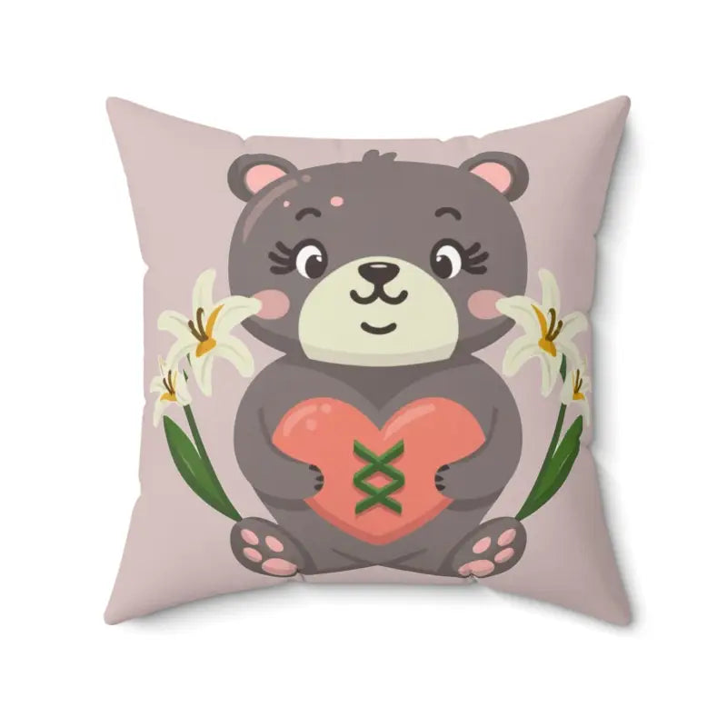 Firm Pillows for Side SleepersSnuggle Up with our Teddy Bear Square Pillow Decor!