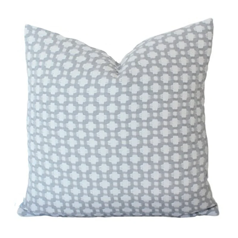 Soft and Fluffy Pillows for Bedroom ComfortBetwixt Zinc and Blanc Pillow