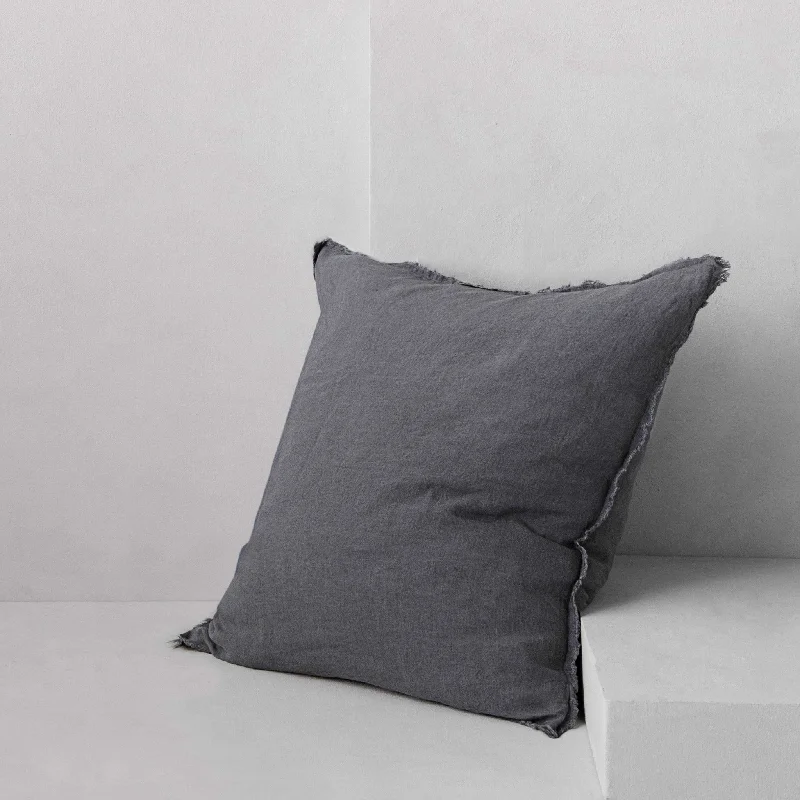 Down Alternative Pillows for Ethical ChoicesFlocca Linen Pillow - Tempest