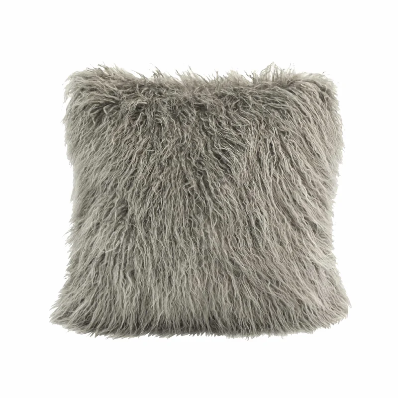 Hypoallergenic Pillows for Allergy SufferersMongolian Faux Fur Throw Pillow