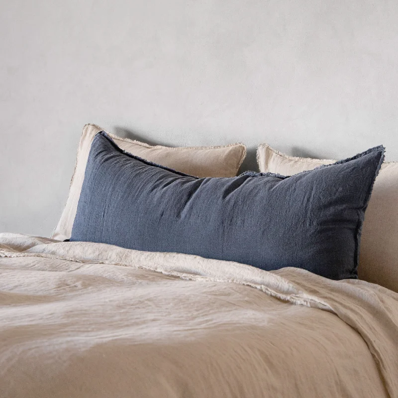 Down Alternative Pillows for Ethical ChoicesFlocca Linen Body Pillow - Fonda