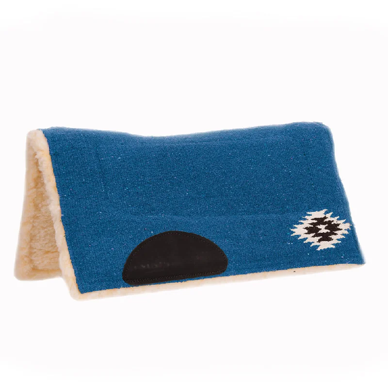 Bamboo fiber blankets with natural antibacterial propertiesBlue Navajo Pony Pad