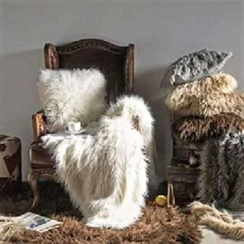 Queen - size blankets for standard - sized bedsMongolian Fur Blankets