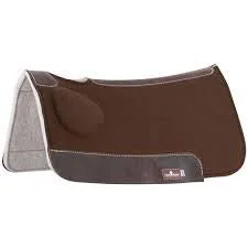 Chenille blankets with a thick and fuzzy textureClassic Equine Brown BioFit Correction Saddle Pad