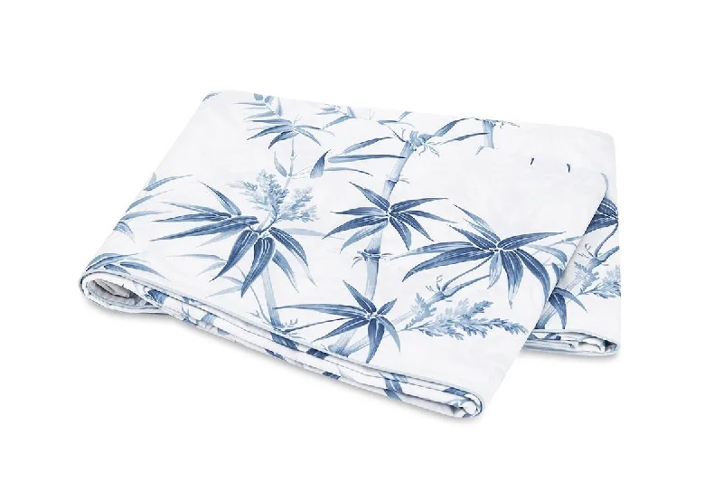 Guest - room duvet covers to make visitors feel welcome and comfortableDominique Azure Bedding by Matouk | Schumacher