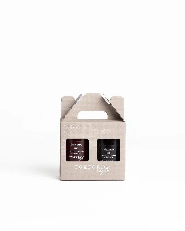 Recycled polyester blankets for an eco - conscious optionFoxford Cafe Jam Gift Box - Pack of Two